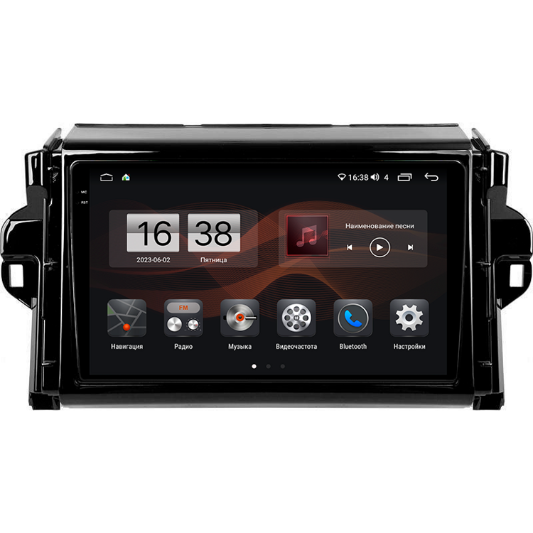 Штатная магнитола KM PRO 2K для Toyota Fortuner, Covert (2015+) 4/32 на Android