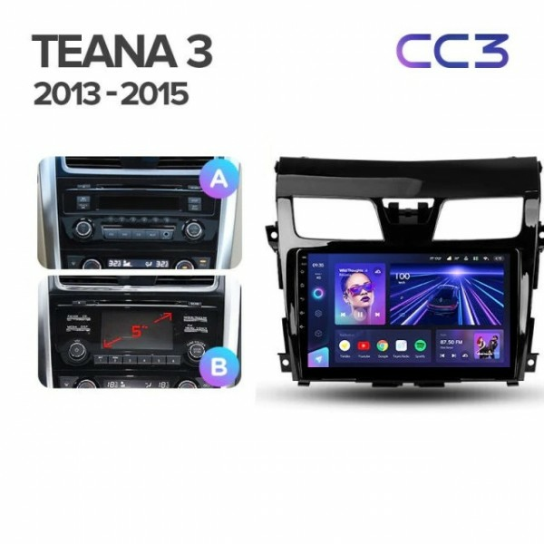 Штатная магнитола Teyes CC3L 4/32 Nissan Teana J33 (2013-2015)