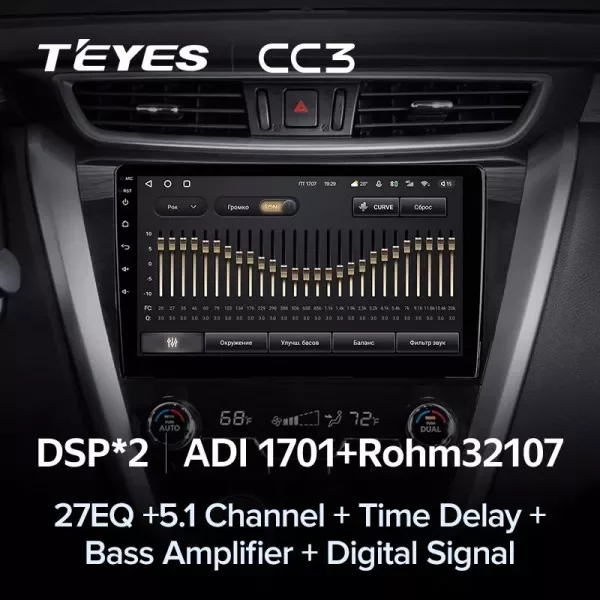 Штатная магнитола Teyes CC3L 4/32 Nissan Murano 3 Z52 (2014-2020)