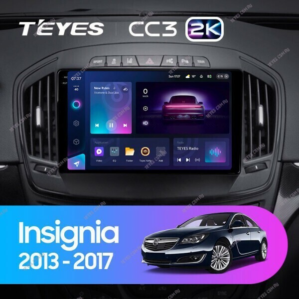 Штатная магнитола Teyes CC3 2K 4/32 Opel Insignia (2013-2017)