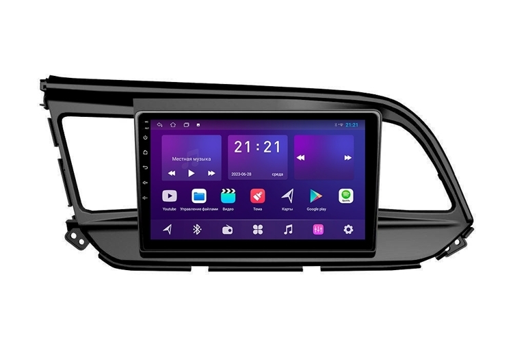 Штатная магнитола KM PRO Lite для Hyundai Elantra (2018+) 1/32 на Android