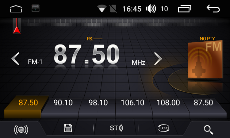 Штатная магнитола FarCar s195 Universal на Android (LX832)