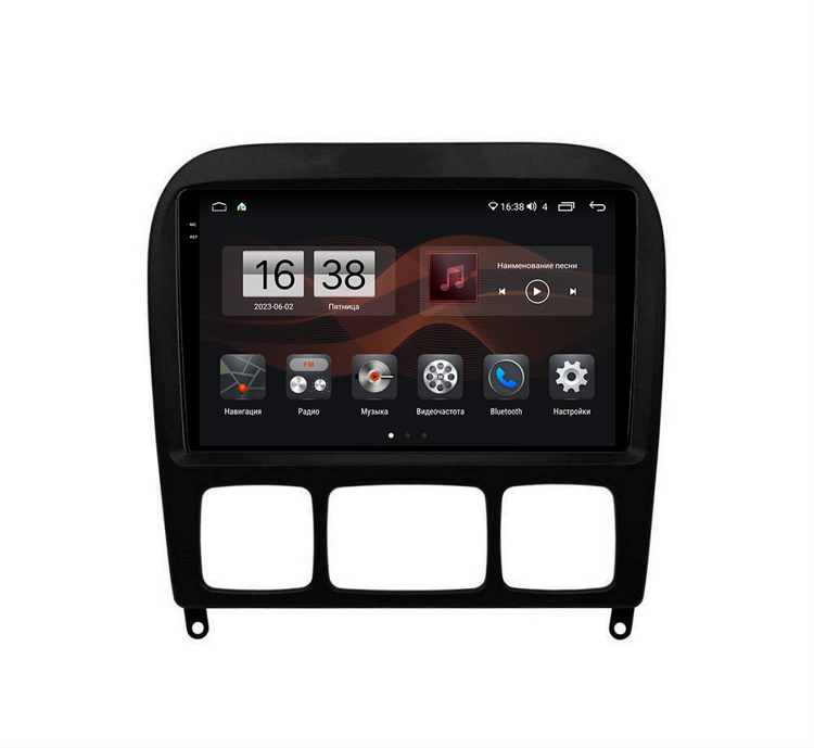 Штатная магнитола KM PRO 2K для Mercedes Benz S-class (1998-2005) 4/32 на Android