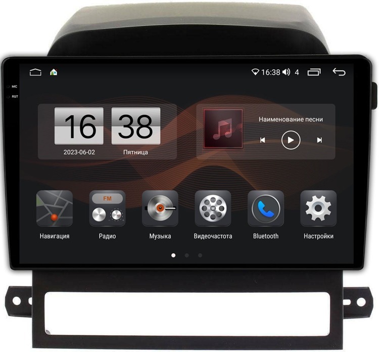 Штатная магнитола KM PRO 2K для Chevrolet Captiva (2006-2011) 8/128 на Android