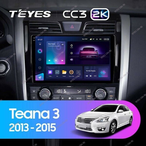 Штатная магнитола Teyes CC3 2K 6/128 Nissan Teana J33 (2013-2015)
