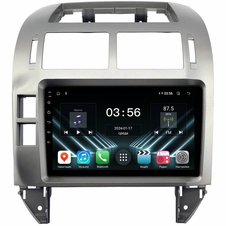 Штатная магнитола KM PRO DX для VW Polo (2001-2009) на Android