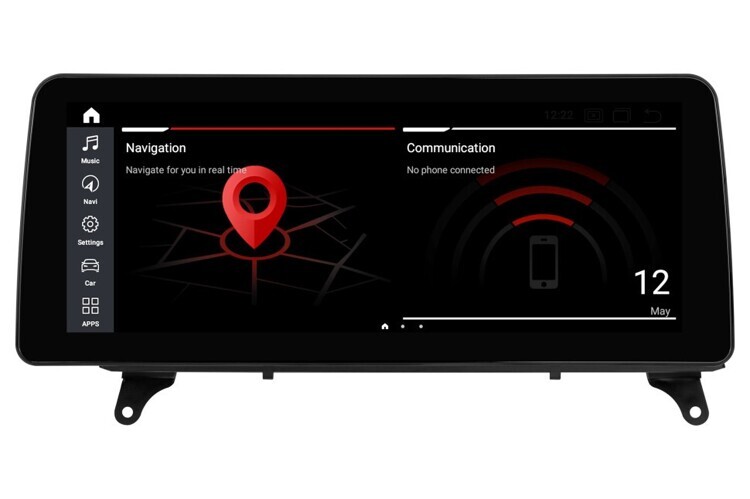 Штатная магнитола Parafar для BMW X5/X6 кузов E70/E71 (2010-2013) CIC с IPS матрицей на Андроид 13 (PF5325a138/128)