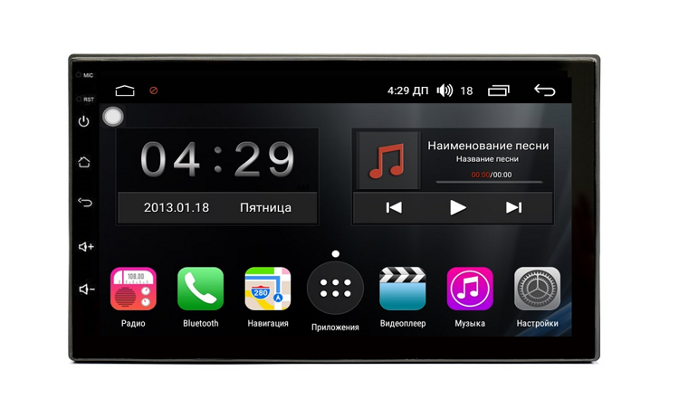 Штатная магнитола FarCar s195 Universal на Android (LX832)